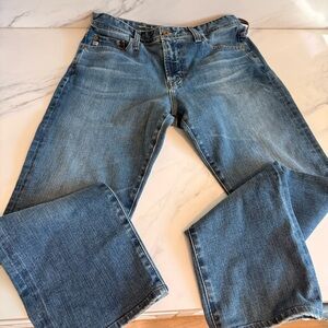 Men’s AG Everette slim straight blue wash denim jeans